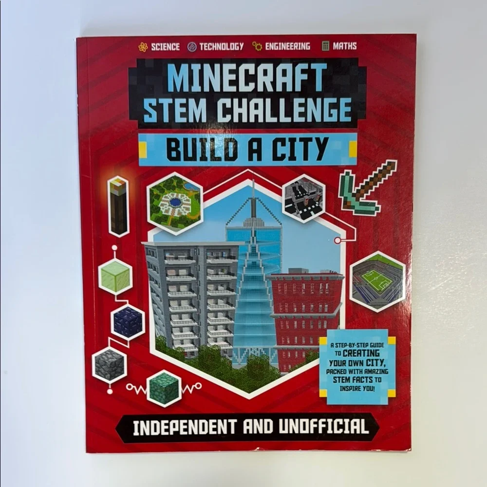 Minecraft STEM Challenge Book - Build a City